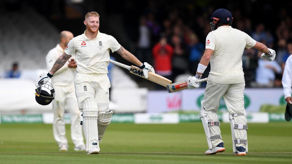 Ben Stokes in action for England
